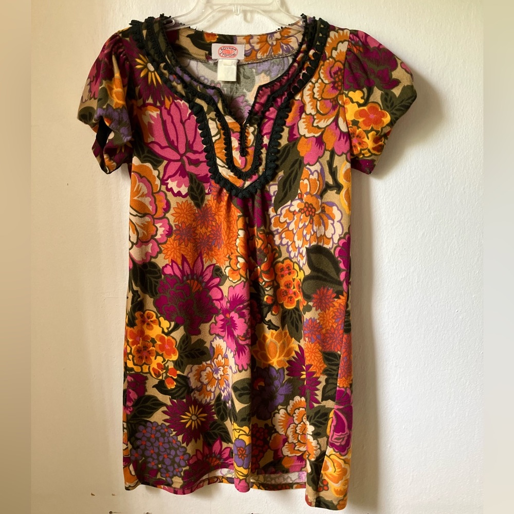 AOYAMA ITCHOME COLORFUL SWEATER-DRESS